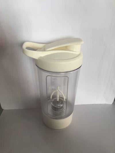 400ML 14oz Electric Protein Powder Mixing Cup  Fully Automatic Shaker Mixer Shake Bottle Milk Coffee Blender Kettle Fro Gym 1200mAh