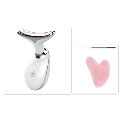 EMS Thermal Neck Lifting And Tighten Massager Electric Microcurrent Wrinkle Remover AMAZON