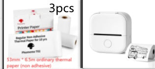 Portable Mini Thermal Label Printer Home Photo Printer Student Wrong Question Printer Bluetooth-compatible Mini Label Printer Price Tag Amazon