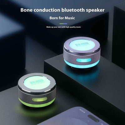 Small Wireless Bone Conduction Speakers Bluetooth Vibration Speaker With Color