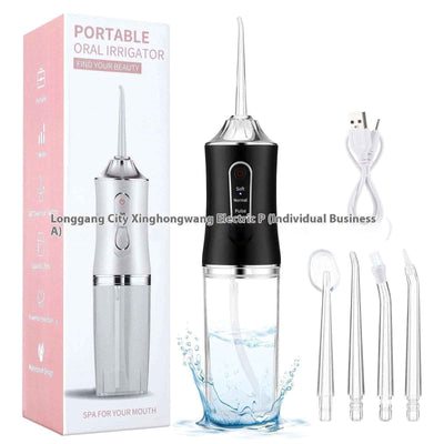 Electric Water Flosser Portable Household Water Flosser Teeth Cleaner Oral Irrigator Dental Flosser