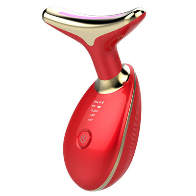 EMS Thermal Neck Lifting And Tighten Massager Electric Microcurrent Wrinkle Remover AMAZON