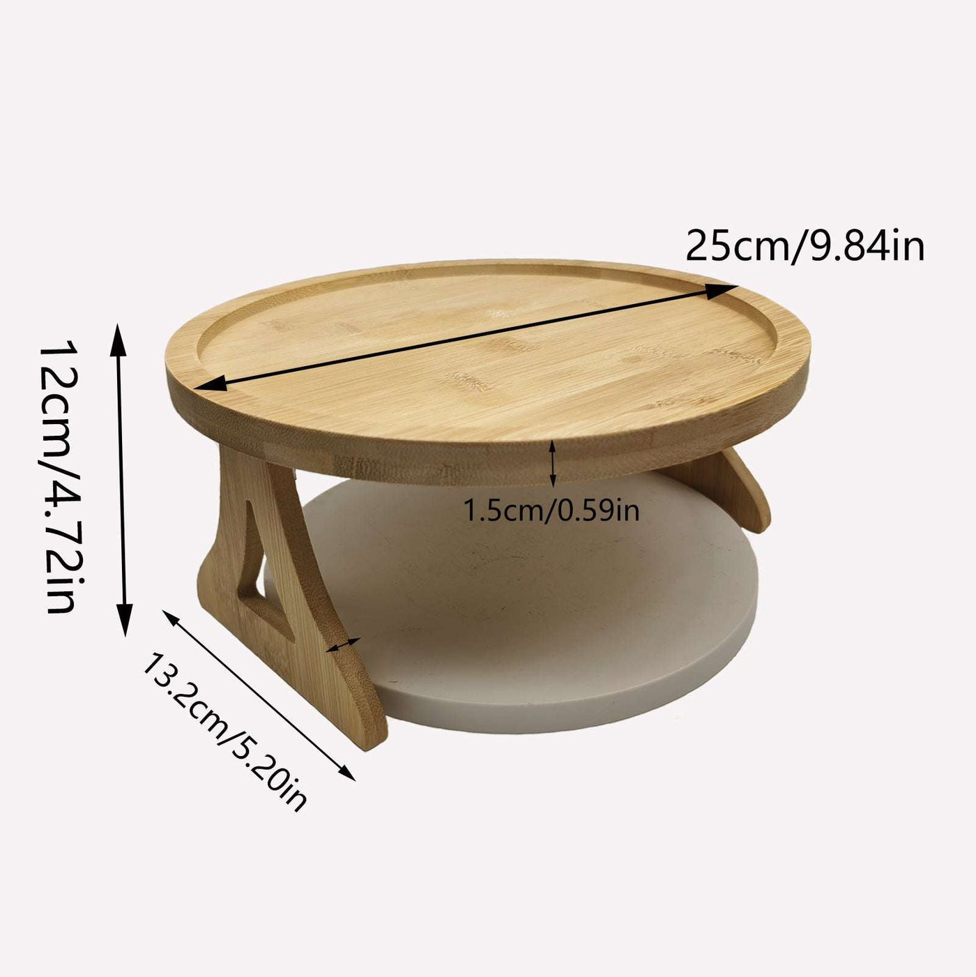 Sofa Handrail Wooden Folding Tray - EssentioGo