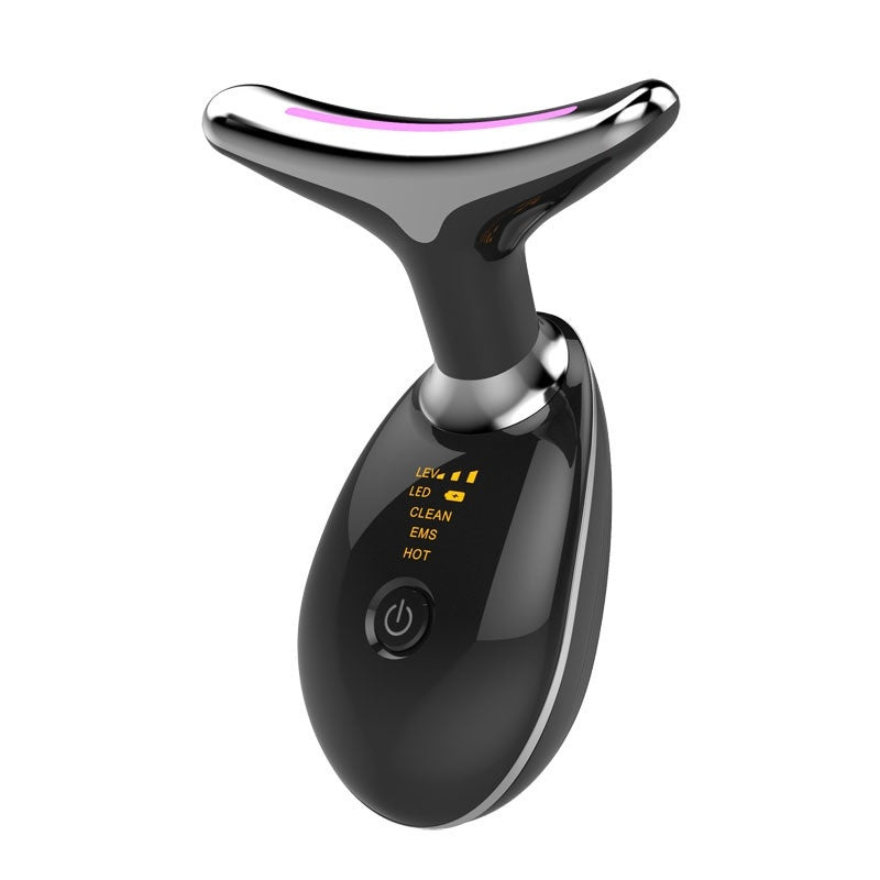 EMS Thermal Neck Lifting And Tighten Massager Electric Microcurrent Wrinkle Remover AMAZON