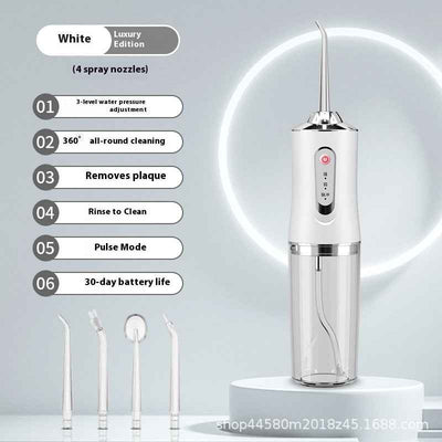 Electric Water Flosser Portable Household Water Flosser Teeth Cleaner Oral Irrigator Dental Flosser