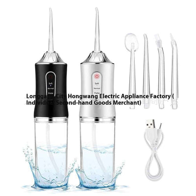 Electric Water Flosser Portable Household Water Flosser Teeth Cleaner Oral Irrigator Dental Flosser