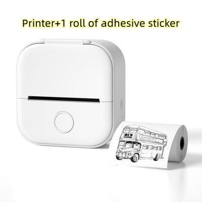 Portable Mini Thermal Label Printer Home Photo Printer Student Wrong Question Printer Bluetooth-compatible Mini Label Printer Price Tag Amazon