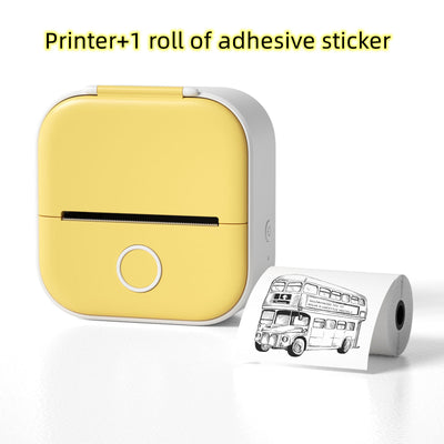 Portable Mini Thermal Label Printer Home Photo Printer Student Wrong Question Printer Bluetooth-compatible Mini Label Printer Price Tag Amazon