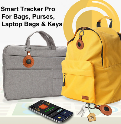 Dolphin Smart Bluetooth Tracker Pro with Leather Case - EssentioGo